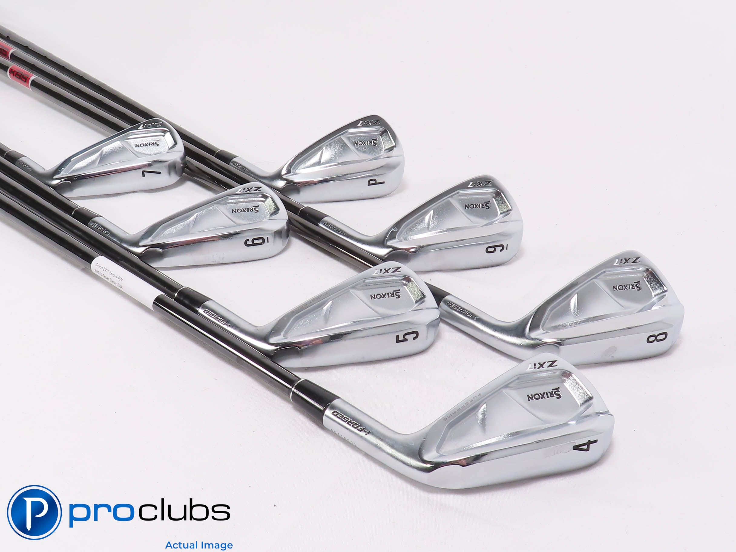 Nice Srixon '25 ZXi7 4-PW IRON SET - KBS Black $Taper 130 X-Flex